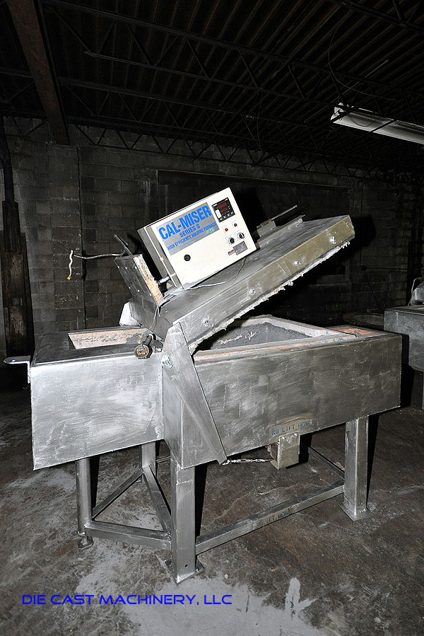 cal-miser high efficiency aluminum holding furnace used