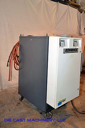 Used - Advance Regloplas 12 KW per zone Hot Oil Temperature Control Unit DCM 2629