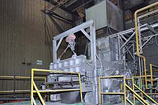 aluminum reverb furnace modern equipment die casting machine
